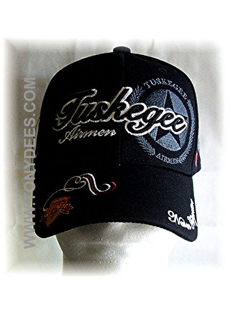 "NEW" TUSKEGEE AIRMEN "SCRIP" CAP